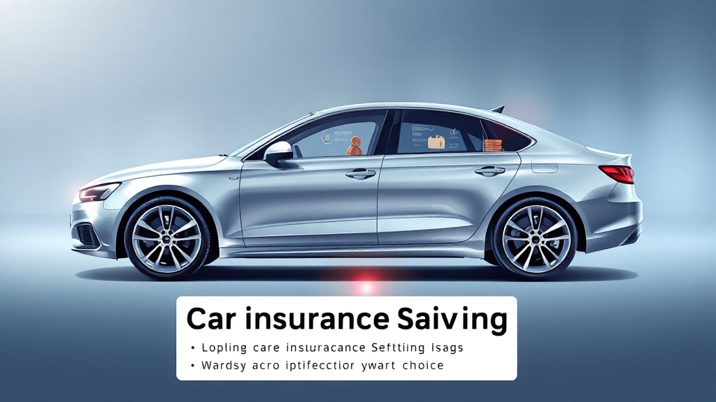 불필요한 보험료 절약법 (illustration 스타일)