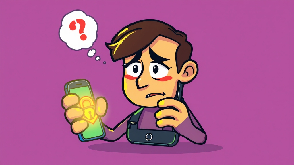 개인 정보 보호 및 금융사고 예방 (cartoon 스타일)