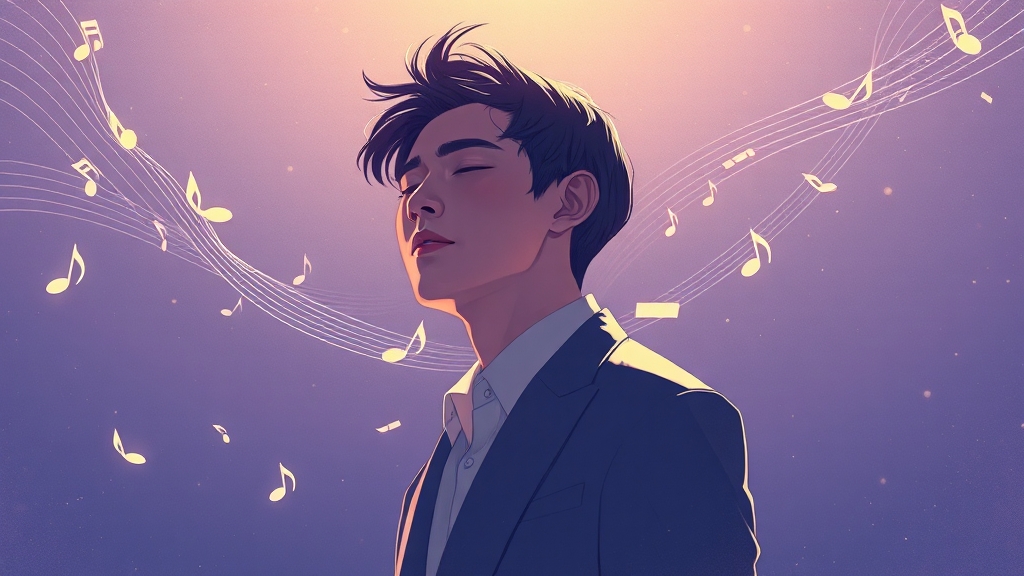 신승훈 음악 세계 (illustration 스타일)
