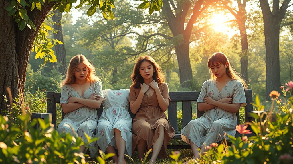 혈당 스파이크 주요 증상 (realistic 스타일)