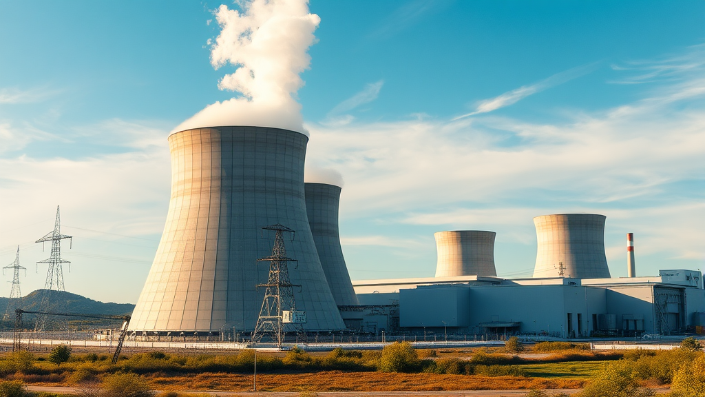 원전 투자 시 고려 사항 및 유의점 (realistic 스타일)