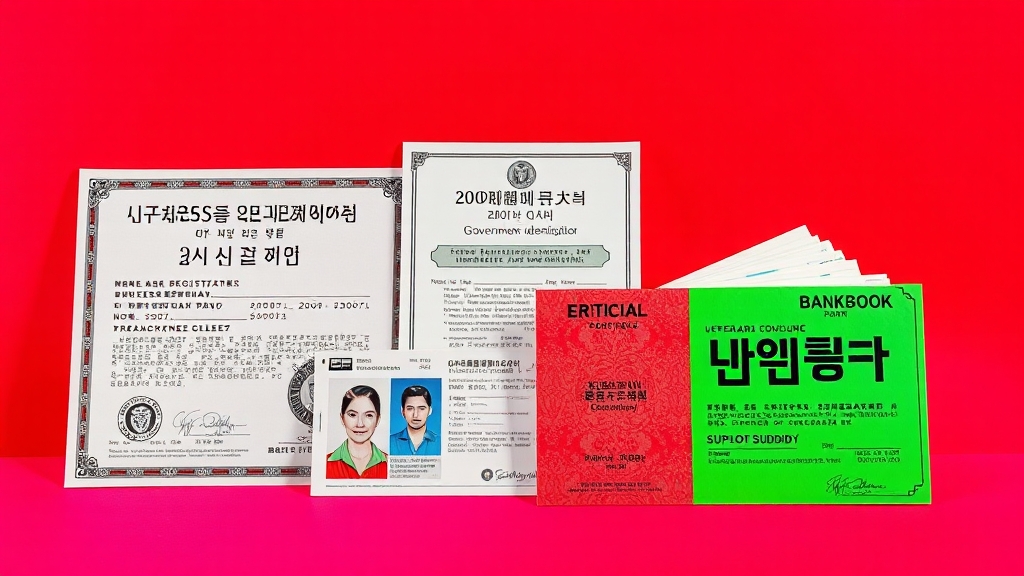 필요 서류 완벽 준비 가이드 (popart 스타일)