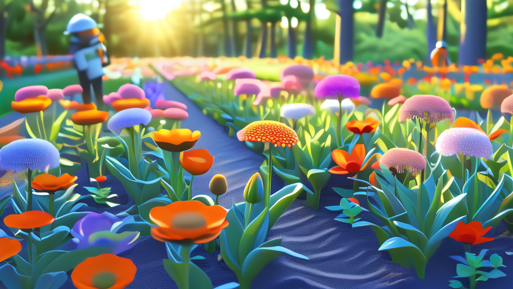 논란의 시작: 국제박람회에 제염토 활용 계획 (illustration 스타일)