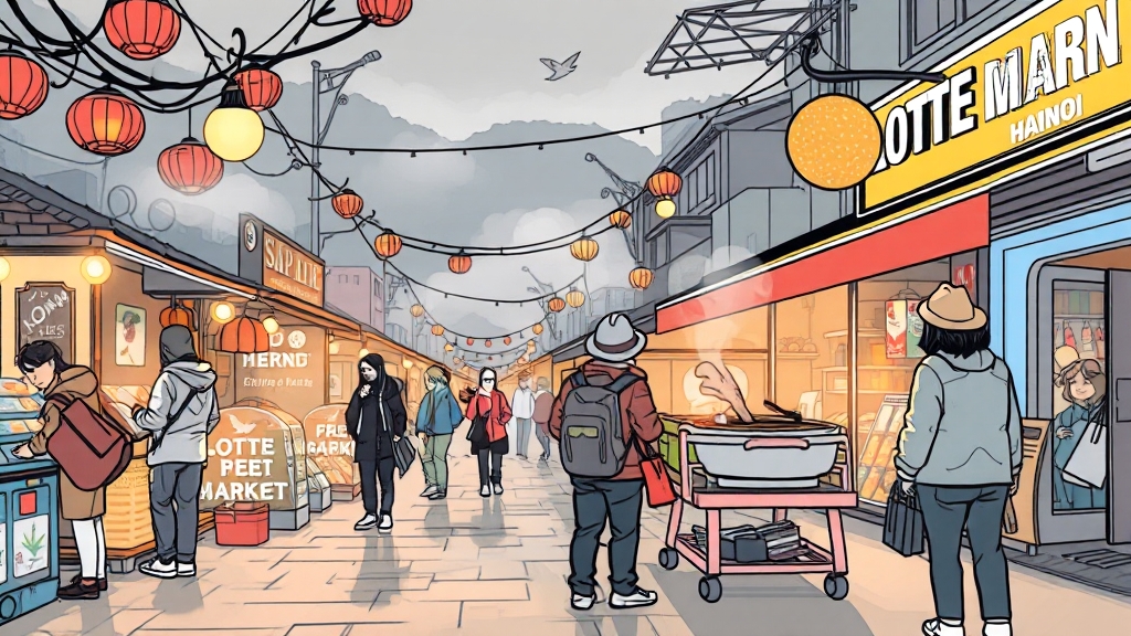 4일차: 사파 시내 & 하노이 복귀 (illustration 스타일)