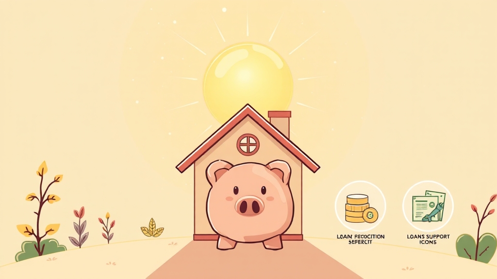 대출 상품 활용법 (illustration 스타일)