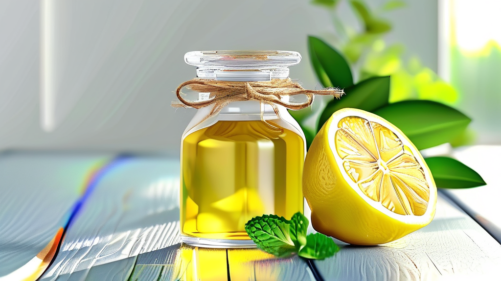 피부톤 개선과 흉터 자국 연화를 위한 자연 요법 (realistic 스타일)