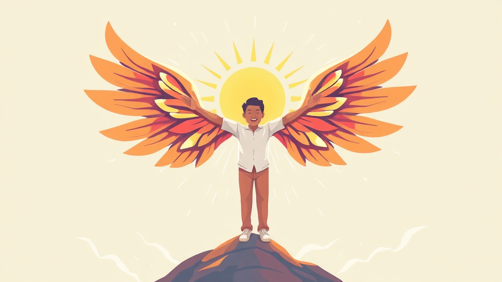 빚 탕감, 어떻게 이루어지나요? (illustration 스타일)