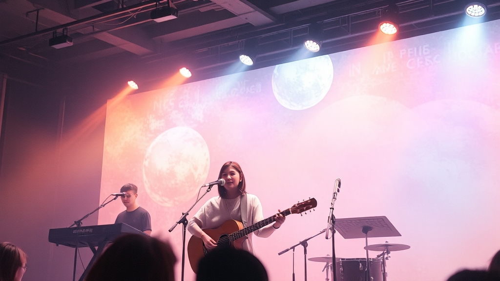 윤지영(나인)의 음악 여정 되짚어보기 (watercolor 스타일)