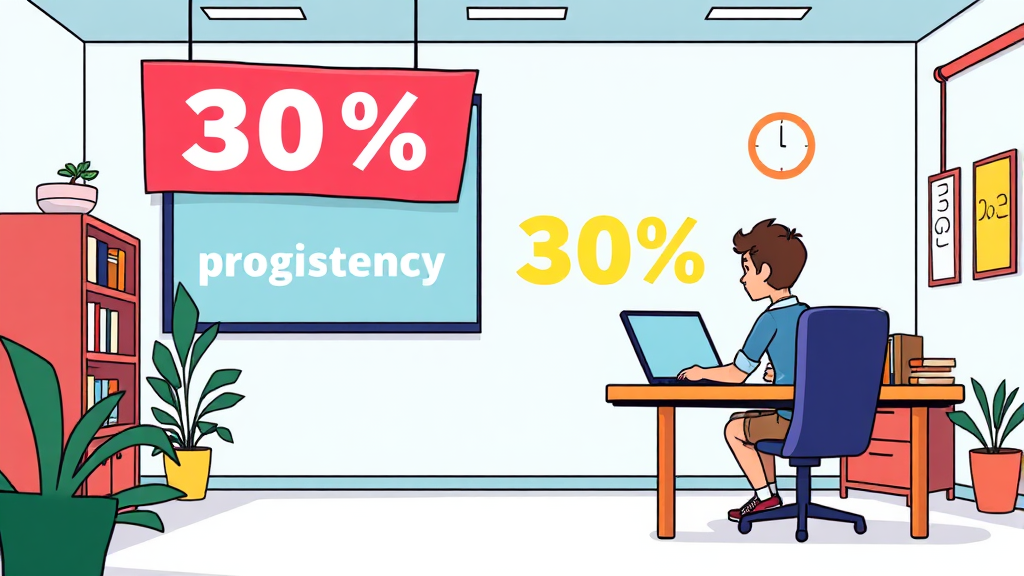 온라인 학습, 효율적으로! (cartoon 스타일)