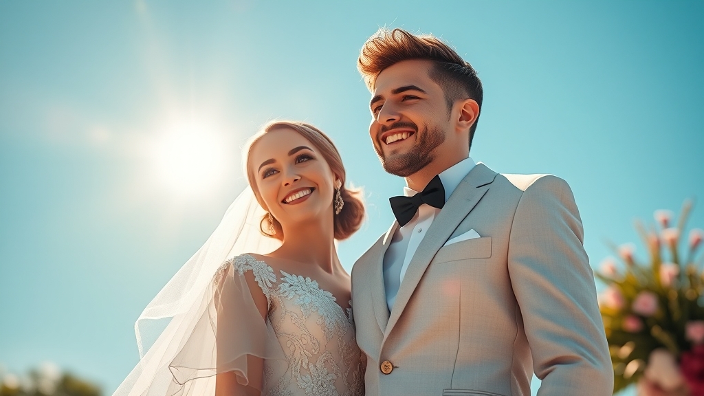 결혼 꿈 해몽, 긍정적 신호와 주의할 점 (realistic 스타일)