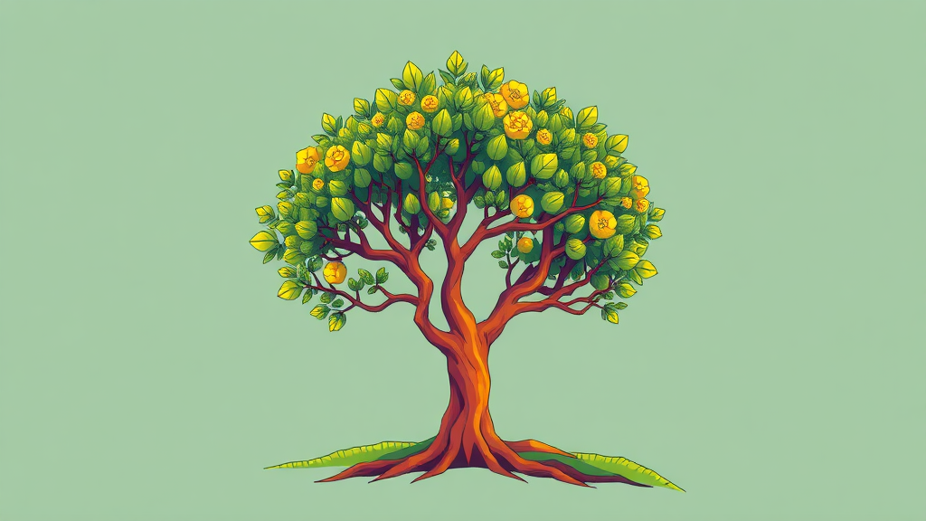 RIA 계좌 투자 전략 (illustration 스타일)