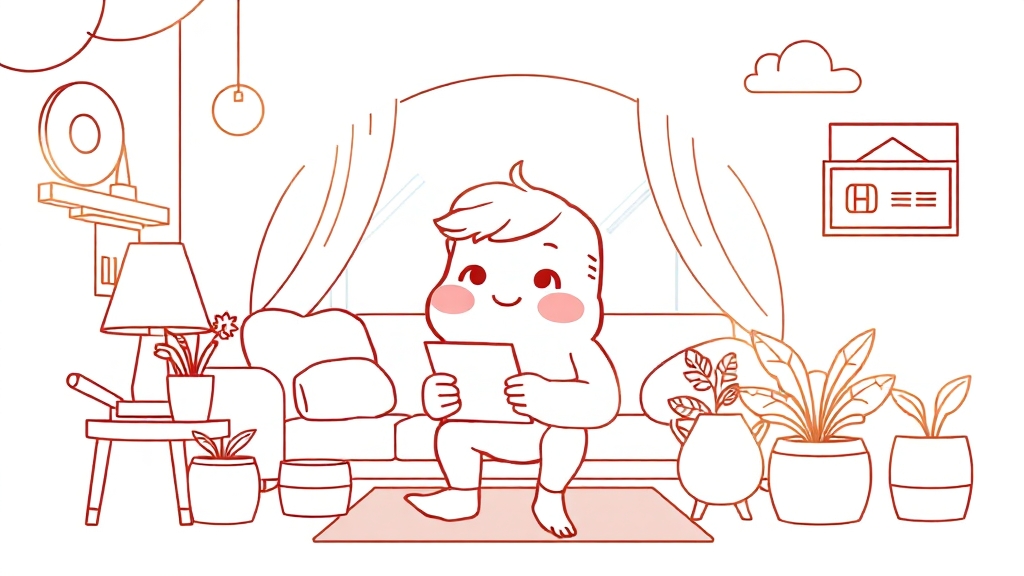 SH청약센터, 주요 기능은 무엇일까요? (illustration 스타일)