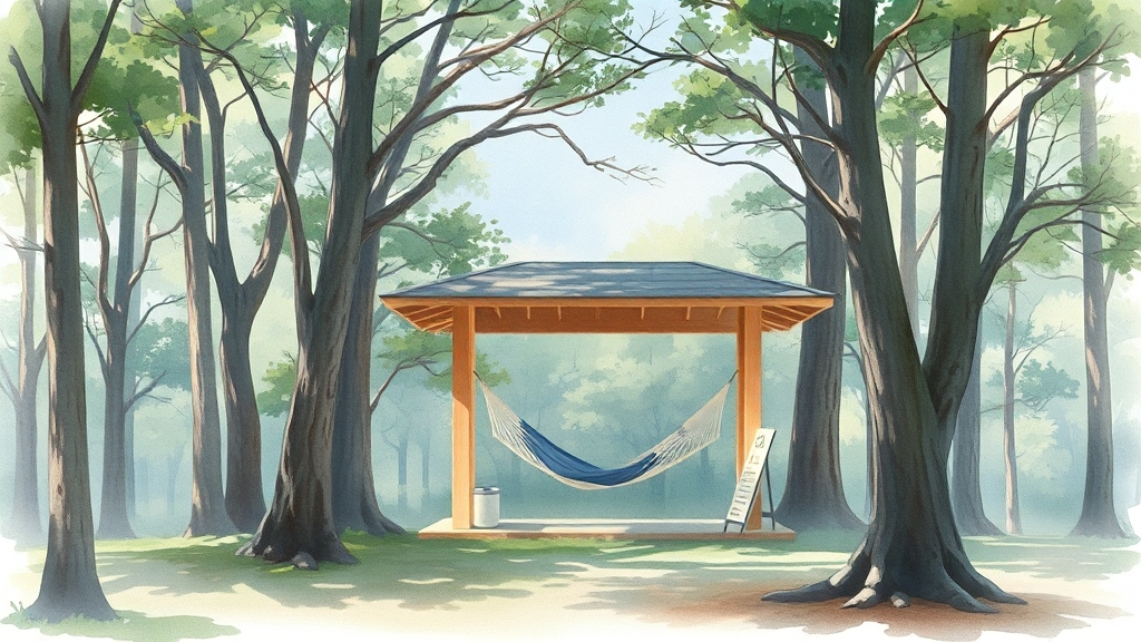 수락 휴 예약 시 주의사항 & 꿀팁 (watercolor 스타일)