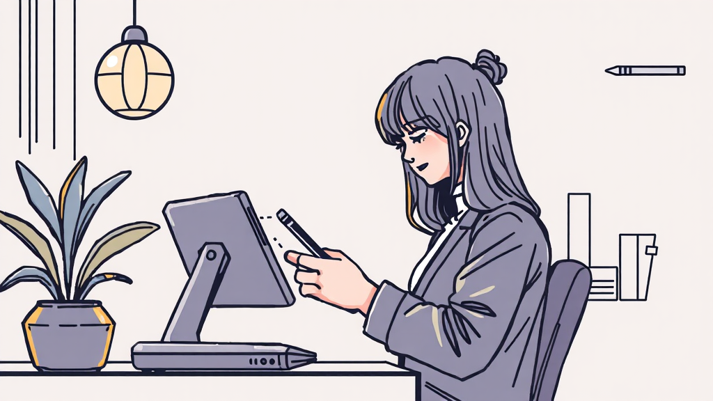 수수료 & 정산, 꼼꼼하게! (illustration 스타일)