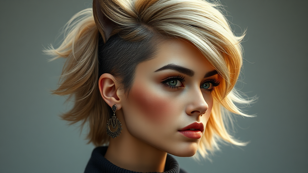 산양컷과 함께하는 개성 넘치는 패션 스타일링 (realistic 스타일)