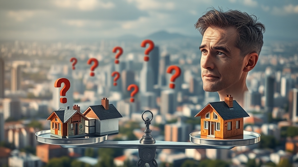 공시지가 vs 실거래가, 왜 다를까? (realistic 스타일)