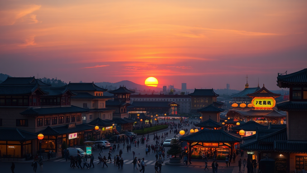 사진 촬영 명소 (realistic 스타일)