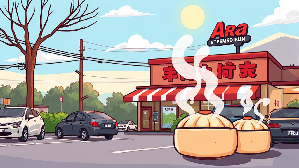 아라찐빵 영업시간 & 주차 꿀팁 (cartoon 스타일)