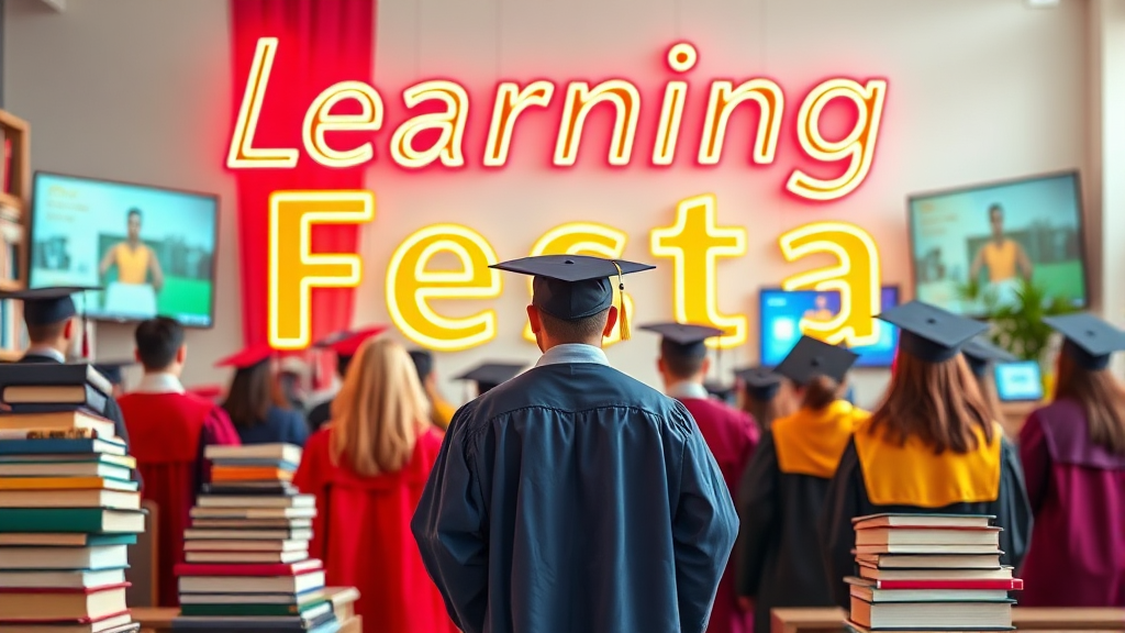 다양한 학위 과정 안내 (realistic 스타일)