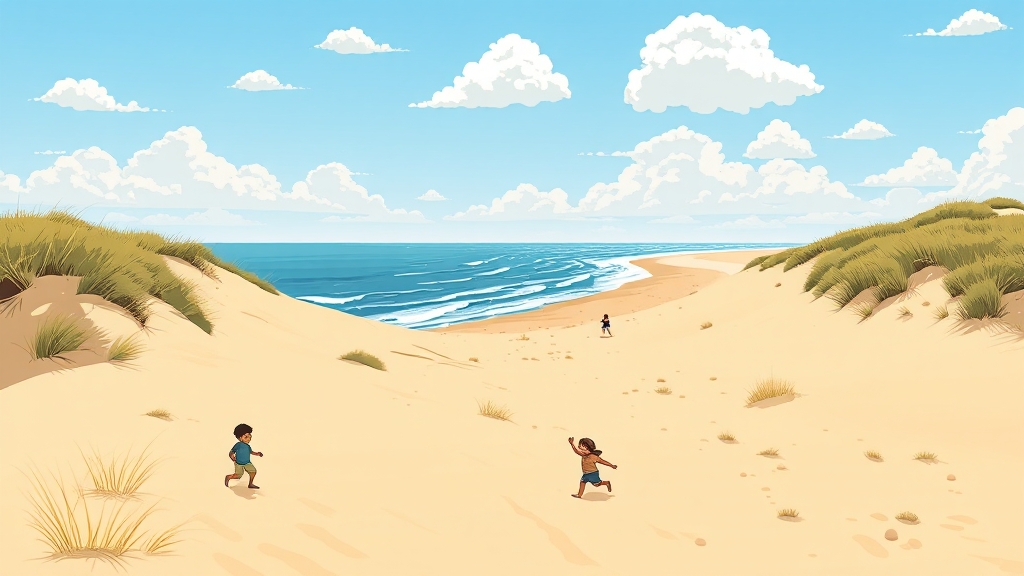 지역별 특징 & 추천 여행 (cartoon 스타일)