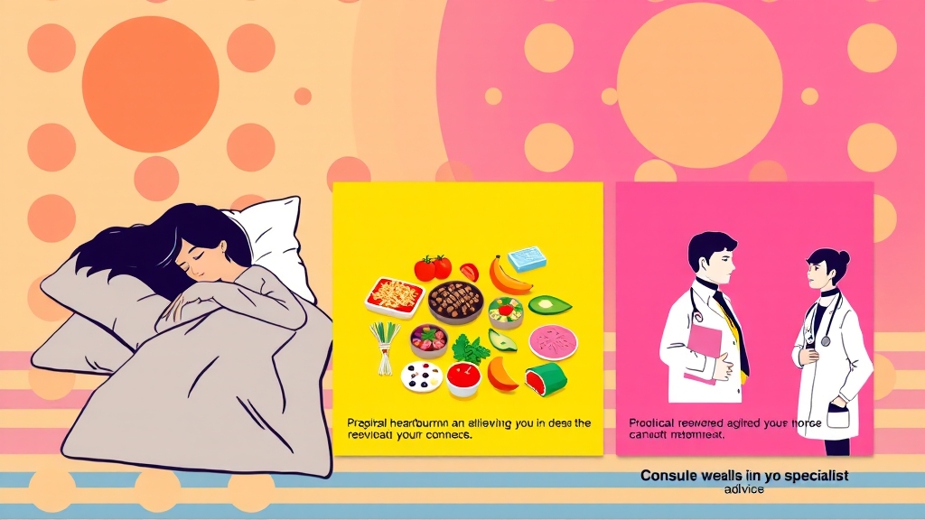 특수 상황별 속쓰림 대처법 (popart 스타일)