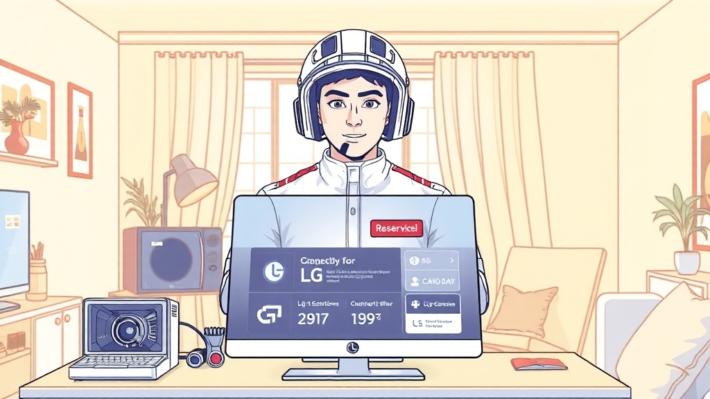 출장 서비스 예약하기 (illustration 스타일)