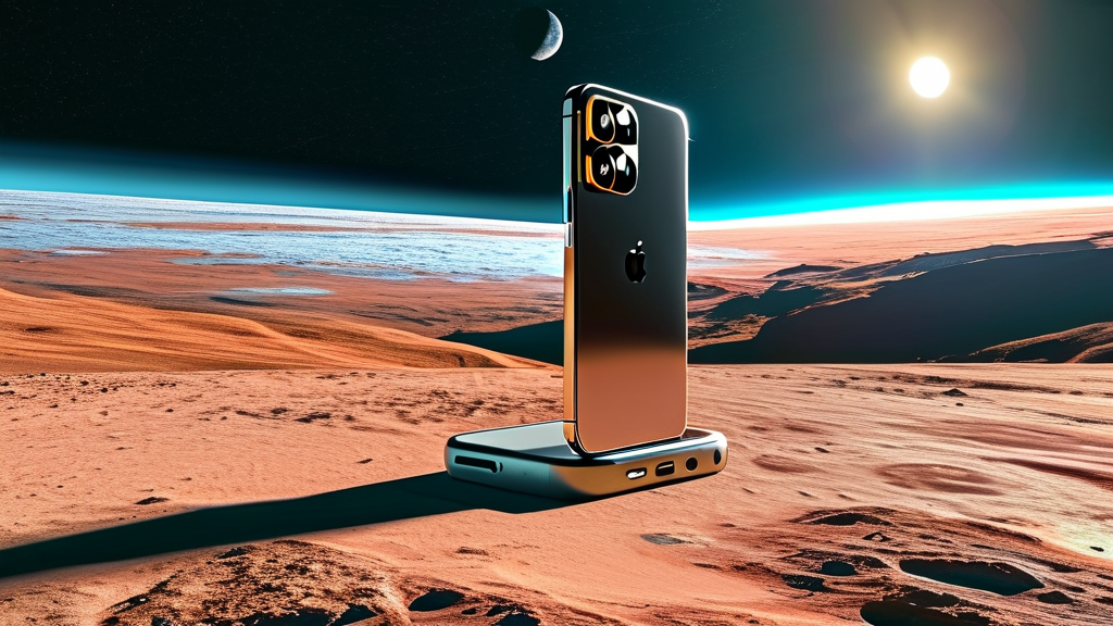 아이폰 17 프로맥스, 우주 사진의 새로운 기준을 제시하다 (realistic 스타일)