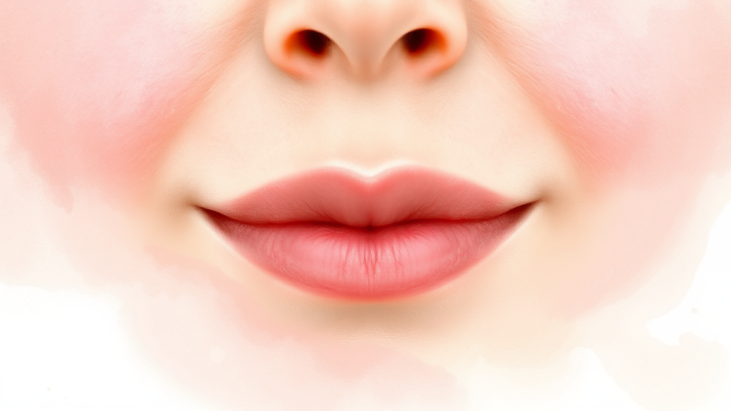 통증 및 붓기 관리 (watercolor 스타일)