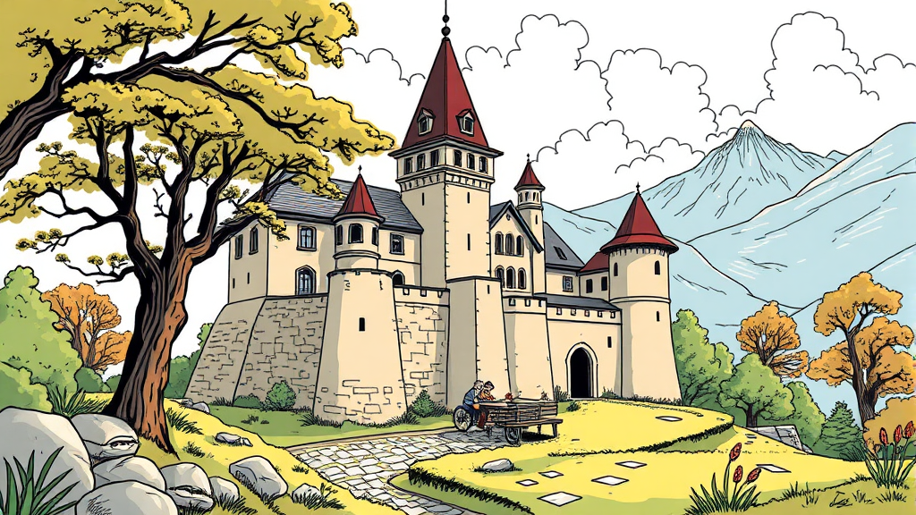 실제 여행 후기 및 꿀팁 (illustration 스타일)