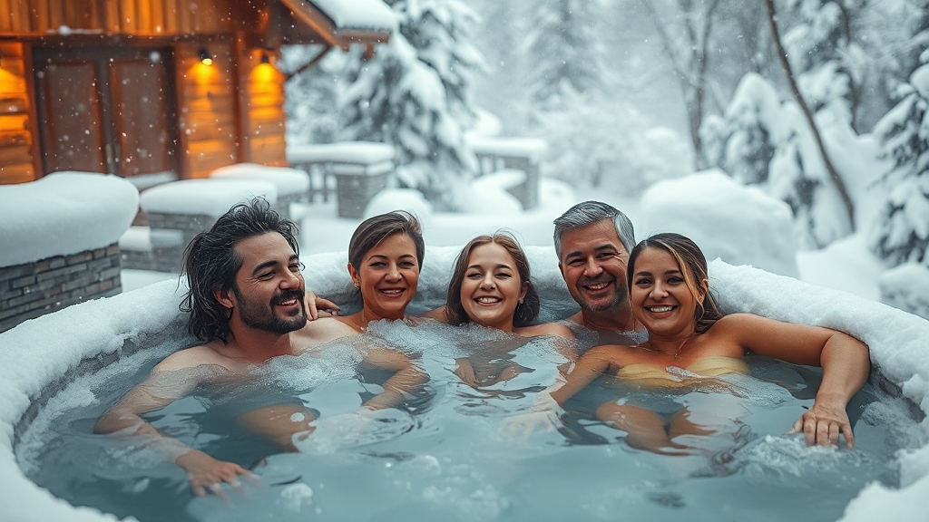 겨울 온천 여행, 왜 테르메덴? (realistic 스타일)