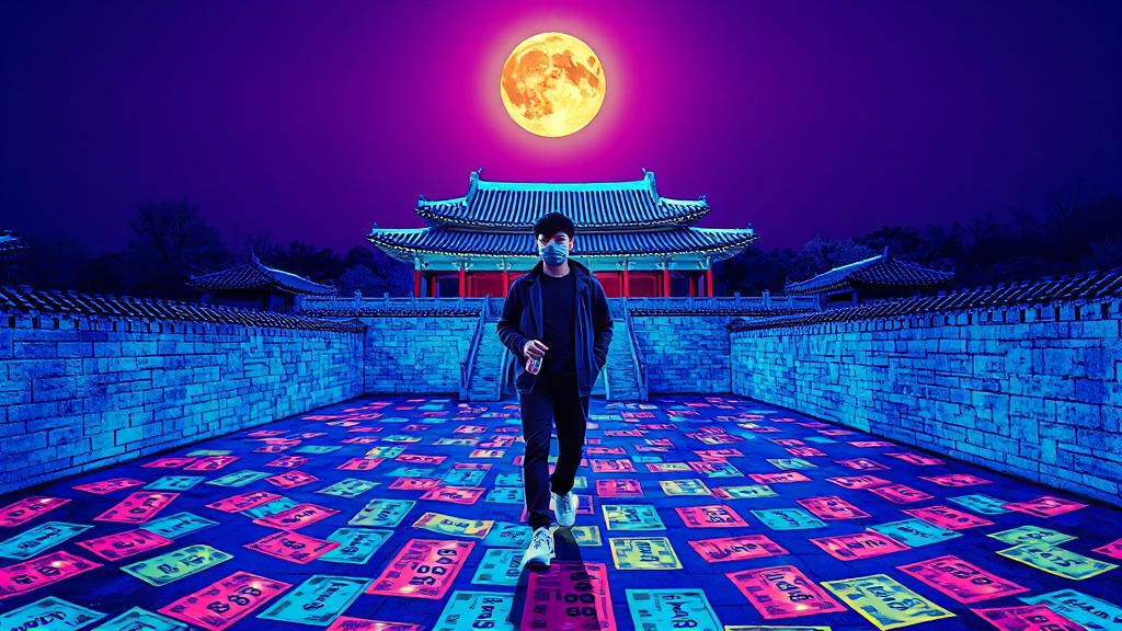달빛기행 예매 방법: 추첨제부터 잔여석까지 (popart 스타일)