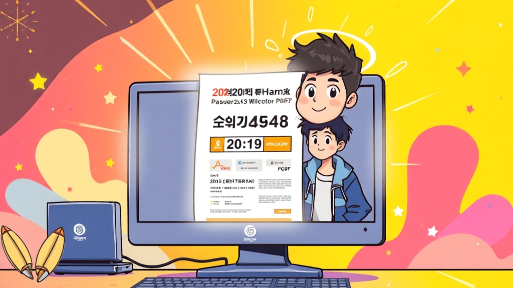 2025 희망두배 청년통장 신청 조건과 혜택 총정리 8 신청 방법 및 제출 서류 (cartoon 스타일)