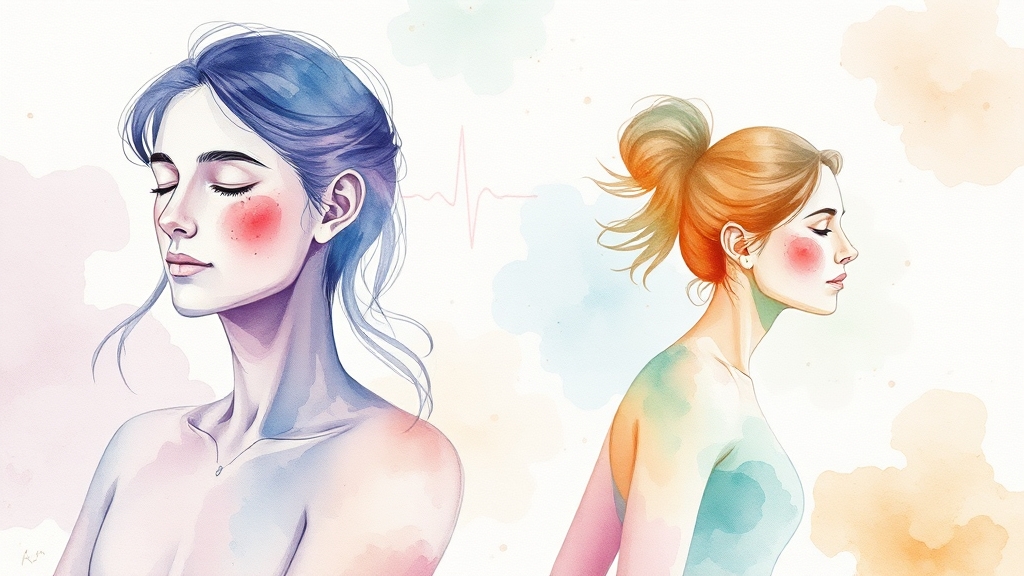 간헐적 단식, 왜 좋을까? (watercolor 스타일)