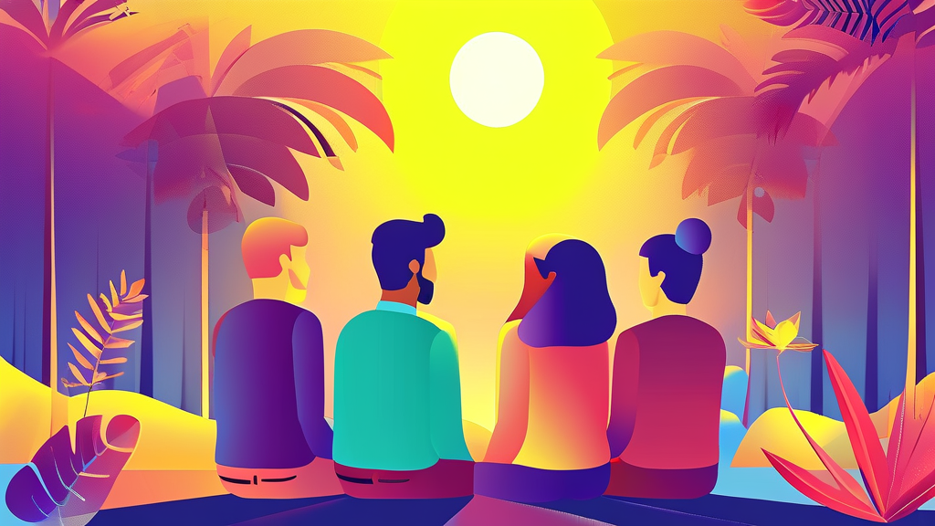 간편하게 신청하는 방법, 단계별 가이드 (illustration 스타일)