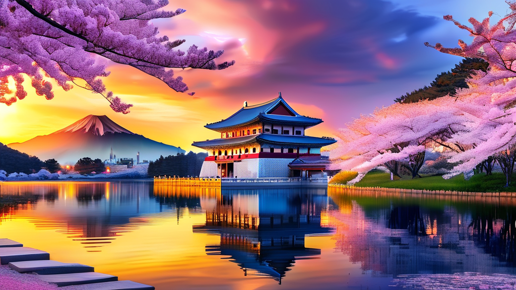 인생샷을 위한 최적의 포토 스팟 가이드 (realistic 스타일)