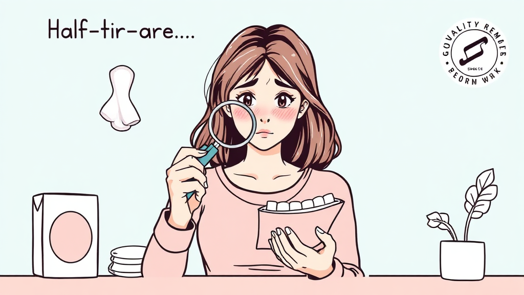 소비자 반응과 품질 우려 (illustration 스타일)