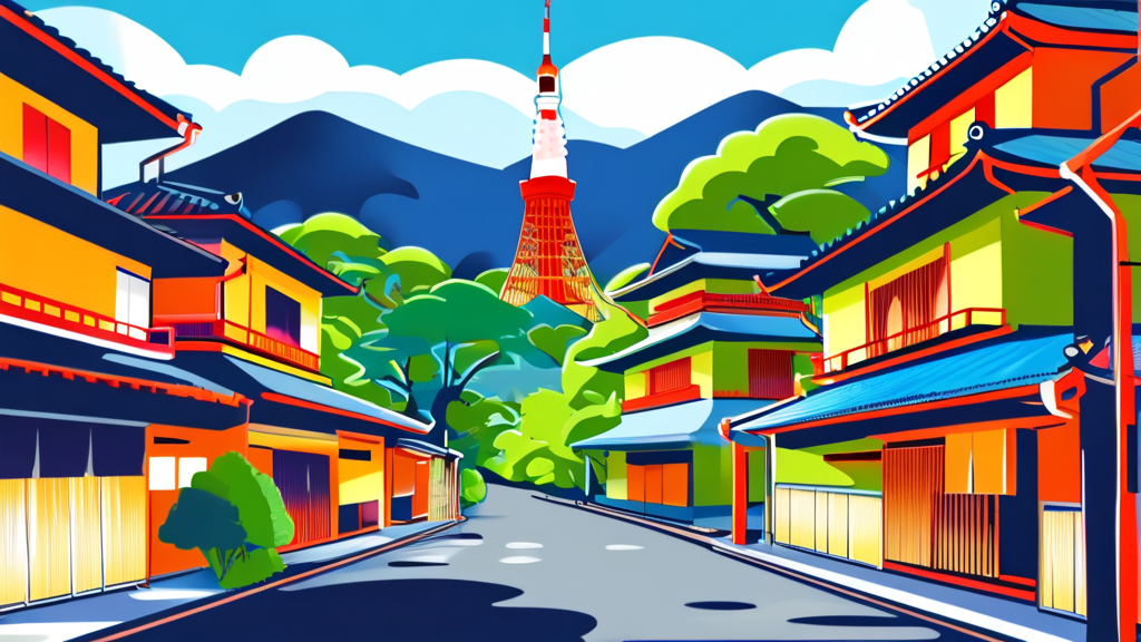 일본 여행 필수템: 유심/이심, 어댑터, 환전 가이드 (cartoon 스타일)