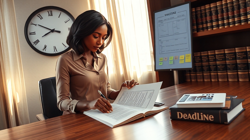 전자소송 이용 시 유의사항 (realistic 스타일)