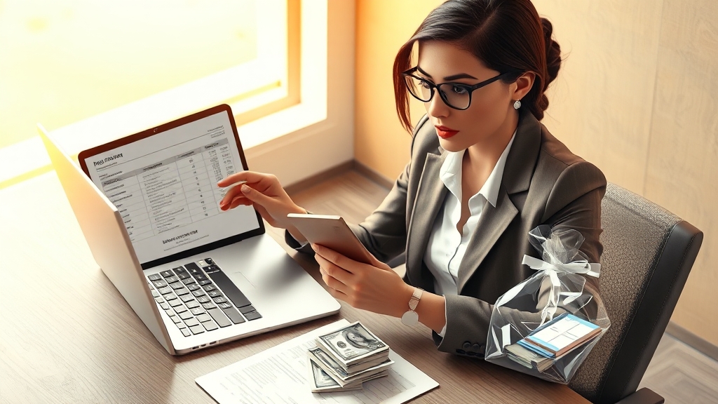 절세 효과 및 유의사항 (realistic 스타일)