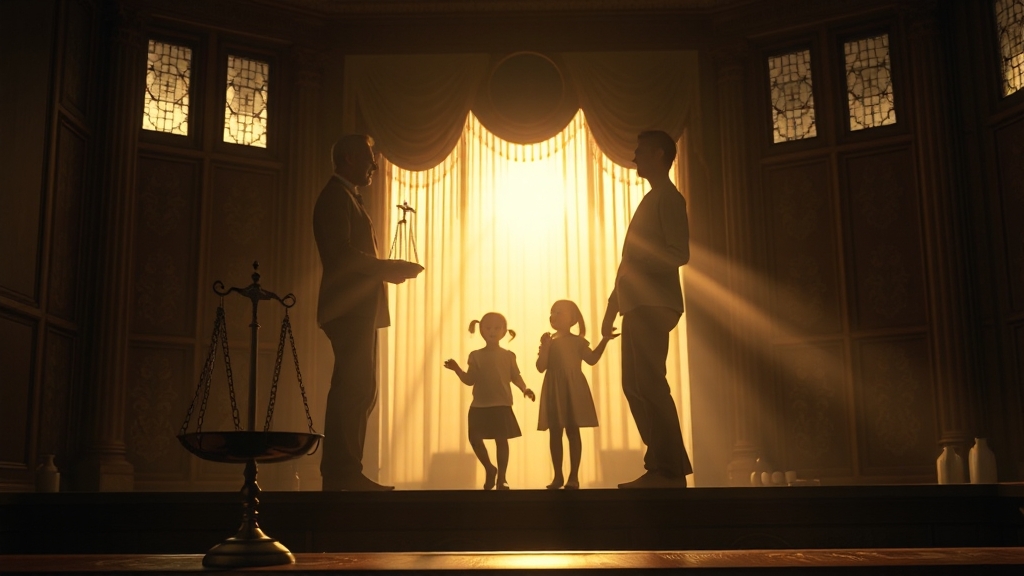 법적 쟁점과 해결 과정 (realistic 스타일)