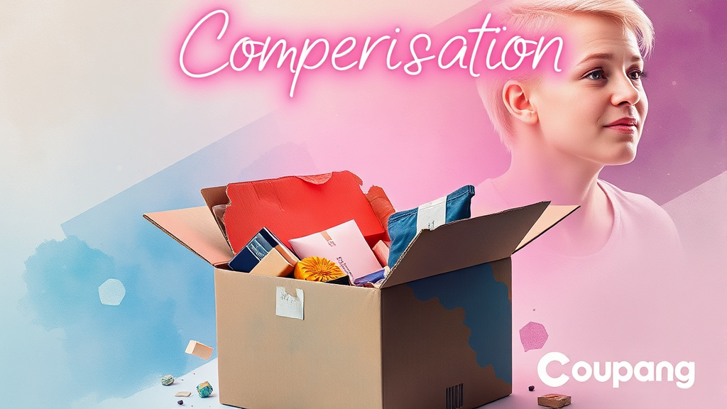 주문 상품 문제, 보상 가이드 (watercolor 스타일)