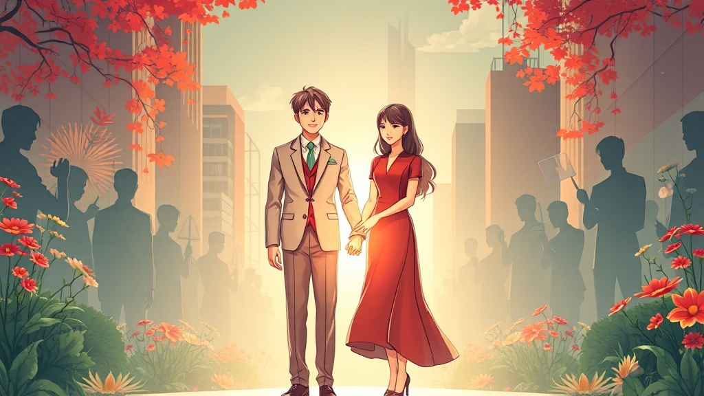 결혼 계획, 변함없을까? (illustration 스타일)