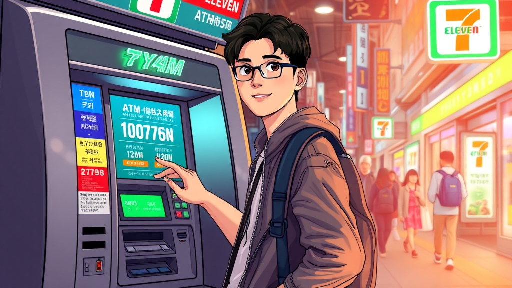 일본 현지 카드 사용법 (illustration 스타일)