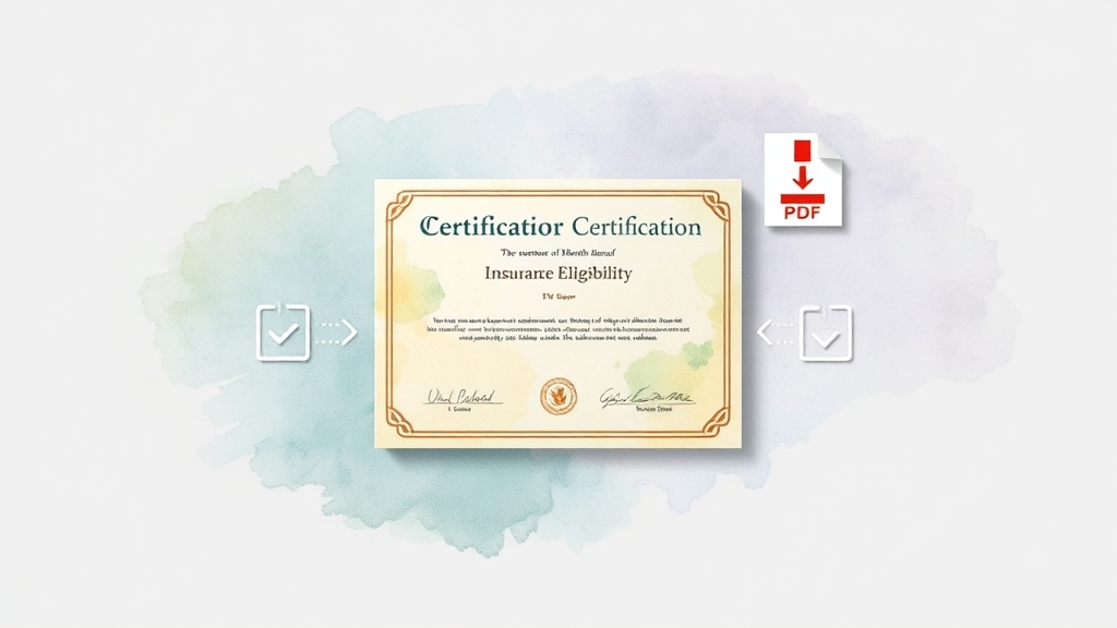 온라인 발급, 초간단 방법 (watercolor 스타일)