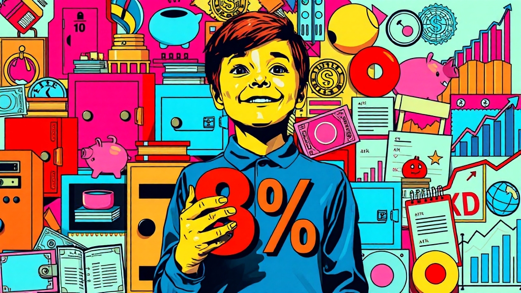 나에게 맞는 적금 찾기 (popart 스타일)