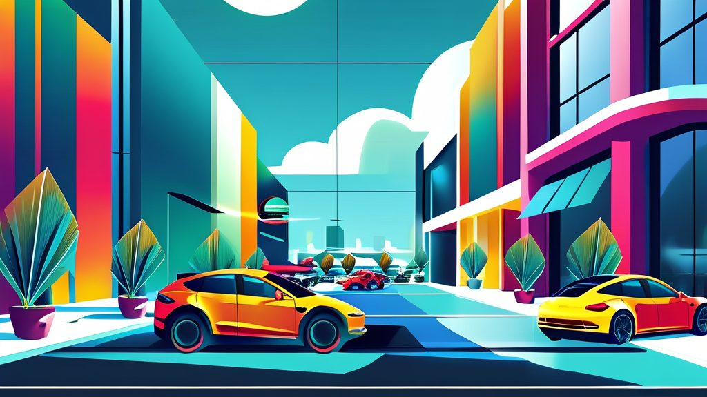 미래 시장을 위한 투자 체크리스트 (illustration 스타일)