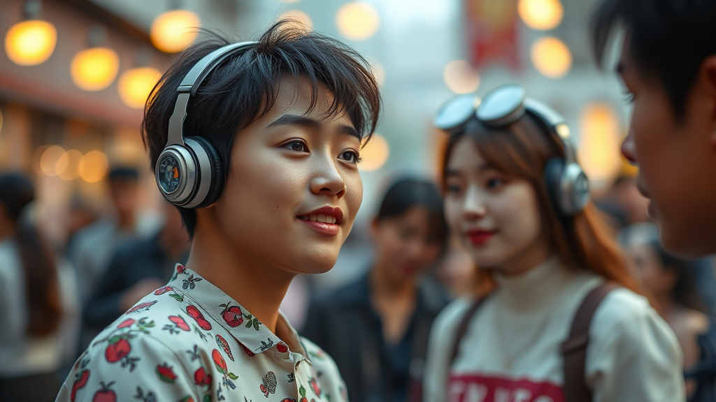 AI 챗봇, 외국 노래 가사 번역의 새로운 기준을 제시하다 (realistic 스타일)