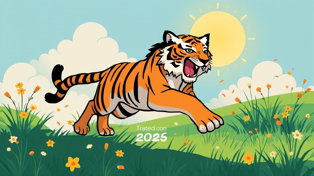 2026년 운세 핵심 요약 (cartoon 스타일)