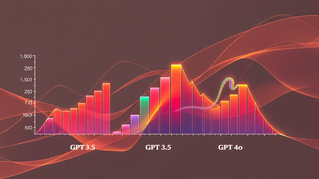 챗GPT 모델별 성능 비교 (GPT-3.5 vs GPT-4 vs GPT-4o) (illustration 스타일)