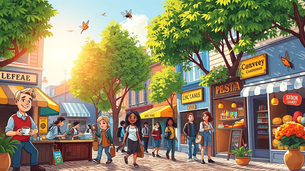 소비쿠폰, 왜 중요할까요? (illustration 스타일)